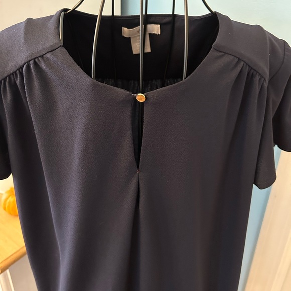 Navy Blue blouse. - Picture 7 of 14